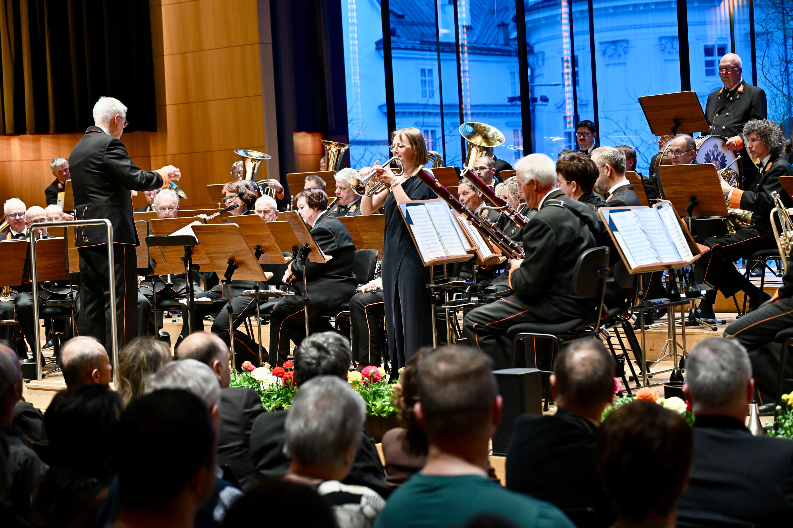 k.u.k. Postmusik Tirol konzertierte wieder „brillant und virtuos“